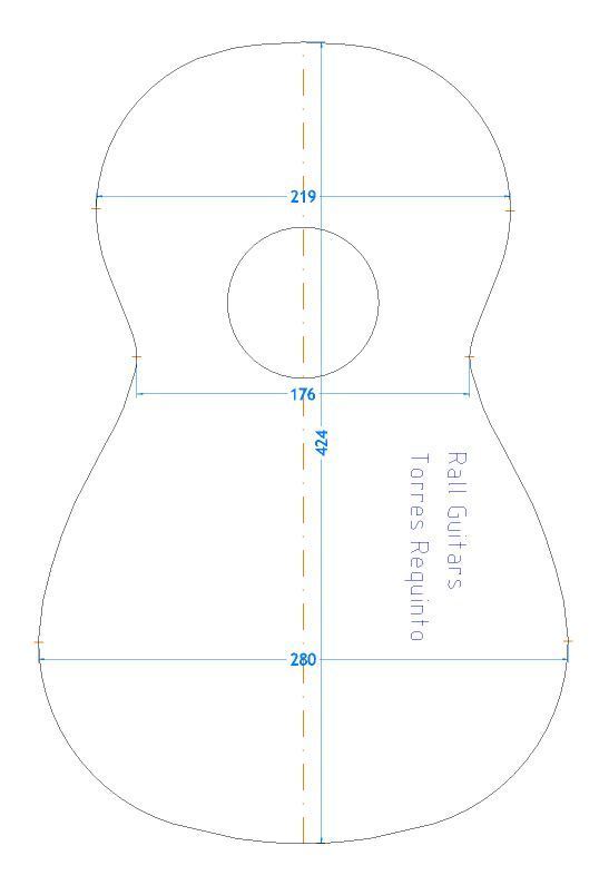 Biegeform 6" - Bausatz Klassik Torres Requinto Biegeform 6" - Bausatz Klassik Torres Requinto
