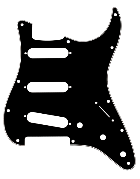 Fender Modern Style Stratocaster®SSS 11-Loch B PG