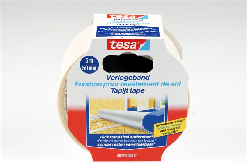 TESA Gewebe Klebeband doppelseitig - 50mm breit 5m TESA Gewebe Klebeband doppelseitig - 50mm breit 5m