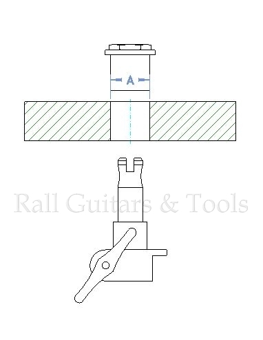 Kunstbohrer mit Zentrierspitze 5/8" (15,87mm) Kunstbohrer mit Zentrierspitze 5/8" (15,87mm)