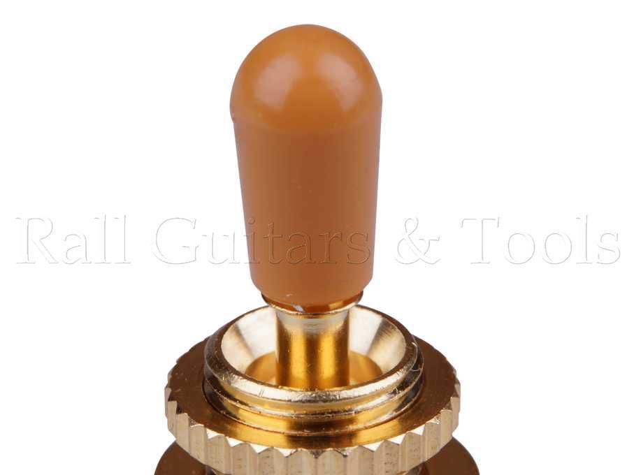 Toggle Switch Knopf Amber US-Gewinde