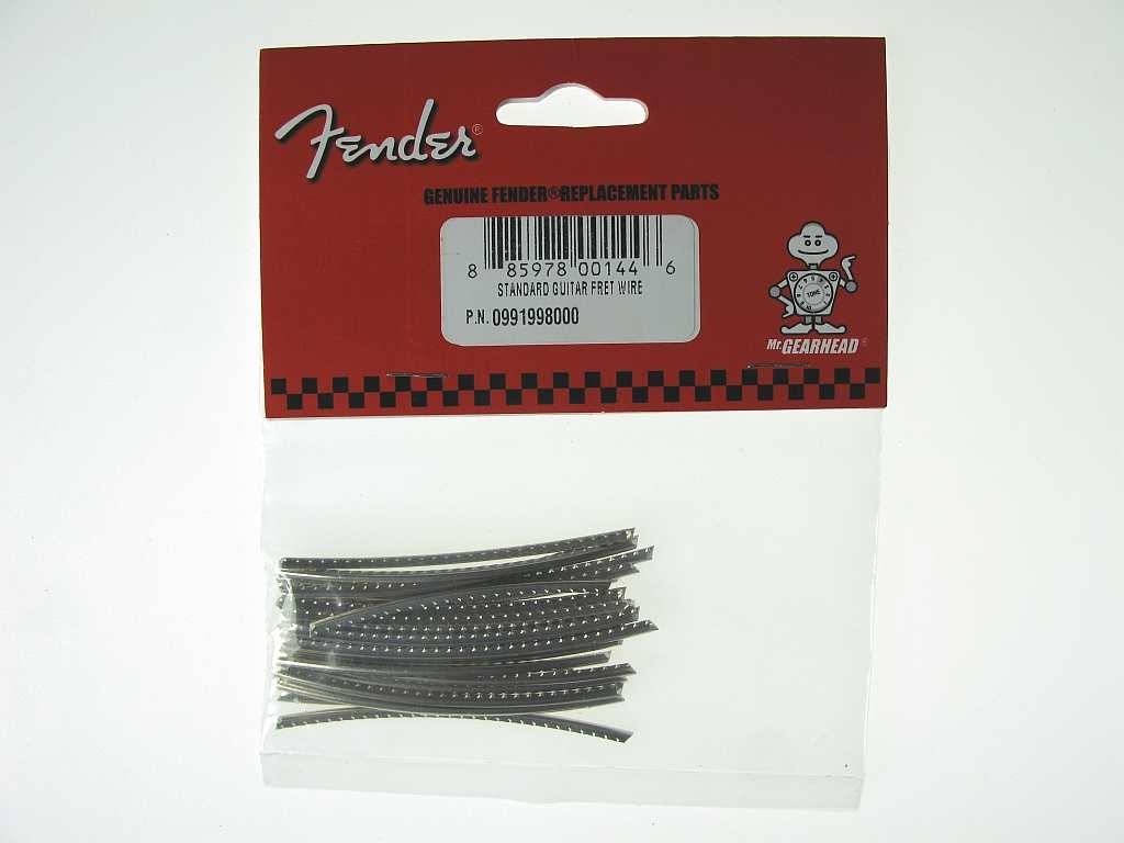 Fender Bunddraht 24 Stücke 1,2 x 2,6mm - Jumbo Fender Bunddraht 24 Stücke 1,2 x 2,6mm - Jumbo