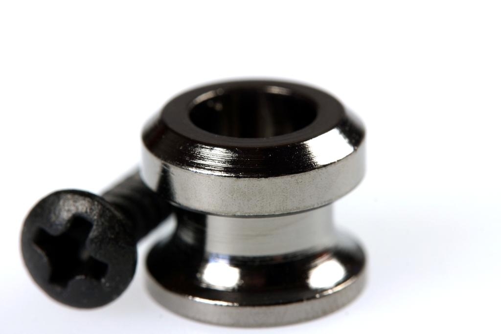 Schaller Security Lock Einzelknopf ruthenium