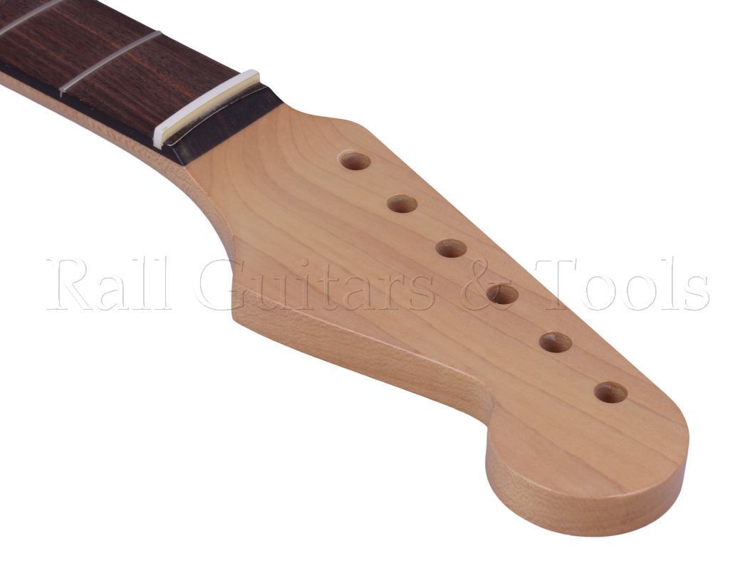Hals ST-style; Palisander 21 Vintage Bünde, Lackiert