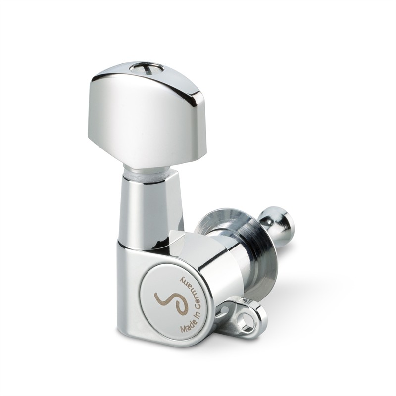 Schaller Mechanik M6 Mini 3L/3R Chrom V-Tec® Schaller Mechanik M6 Mini 3L/3R Chrom V-Tec®