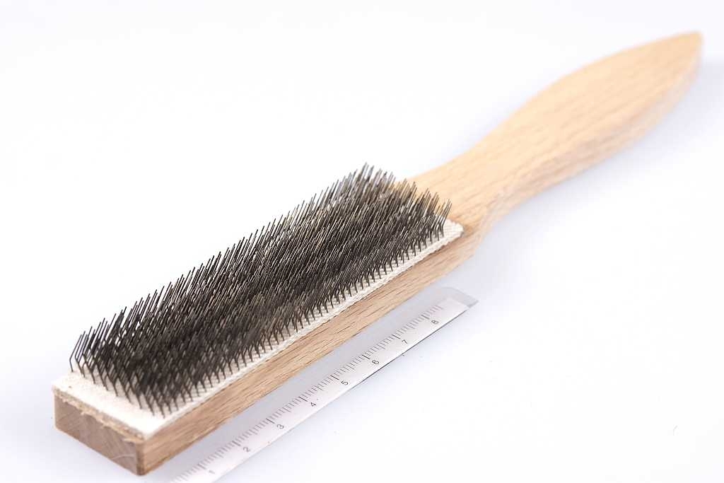 Feilenbürste Stahl Kratzer 25mm