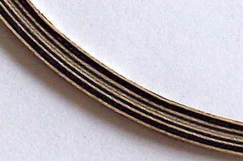 Rosette s/w Kreise; Innen. Ø118, b=5,4 h=1,3mm Rosette s/w Kreise; Innen. Ø118, b=5,4 h=1,3mm