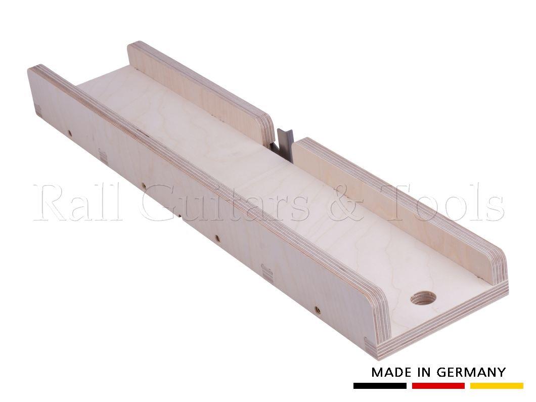 Bundsäge Schiebelade für Mensurschablonen Bundsäge Schiebelade für Mensurschablonen