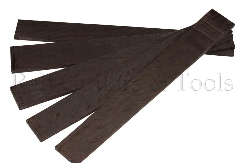 Griffbrett Ebenholz "Riegel" schwarz - Gitarre