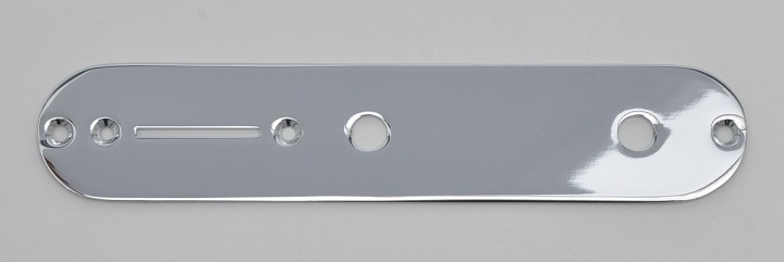 T-Style Kontrollplatte Chrom, Standard, 10mm
