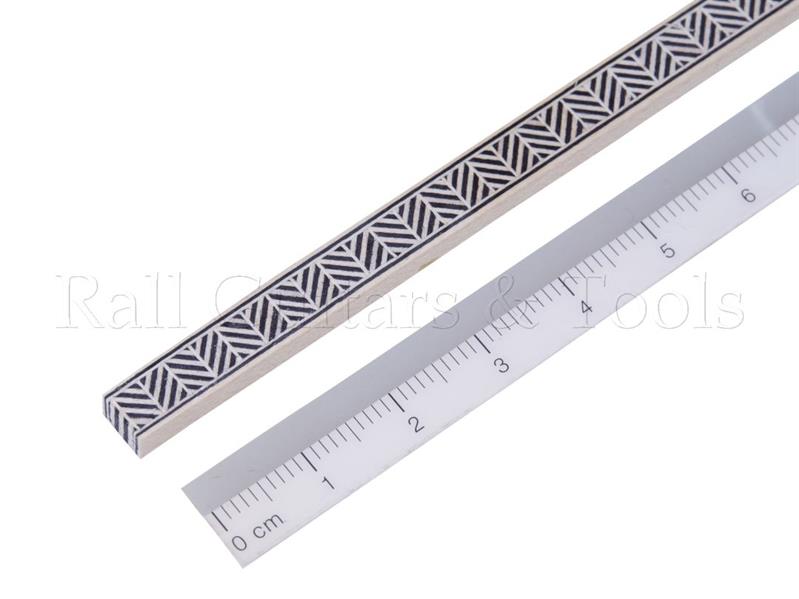 Zipper-Bodeneinlage Holz; h=4 b=6,4 l=550