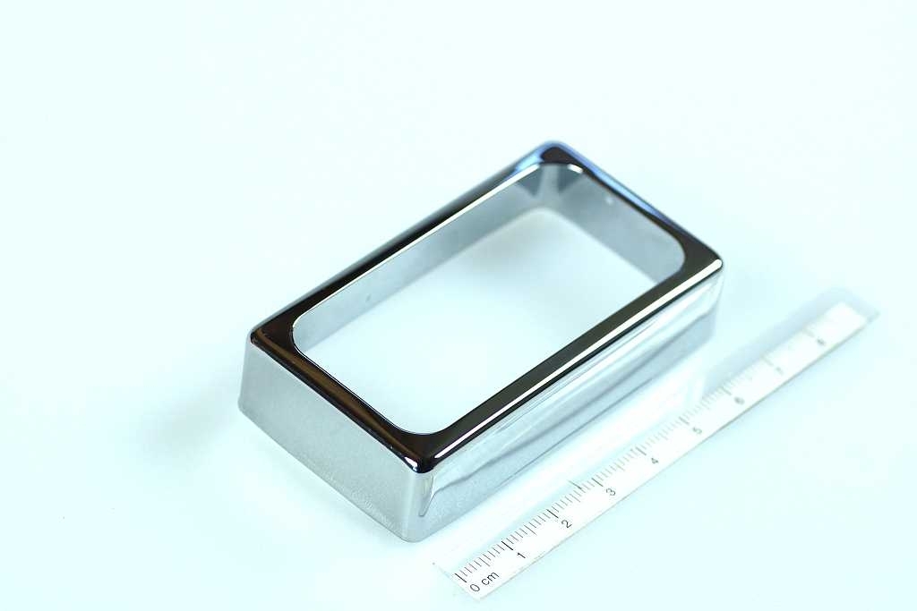 Pickup Kappe Humbucker Offen, Neusilber, Chrom