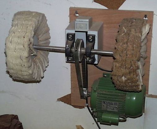 Lackierung maschinell Polieren - Schwabbeln