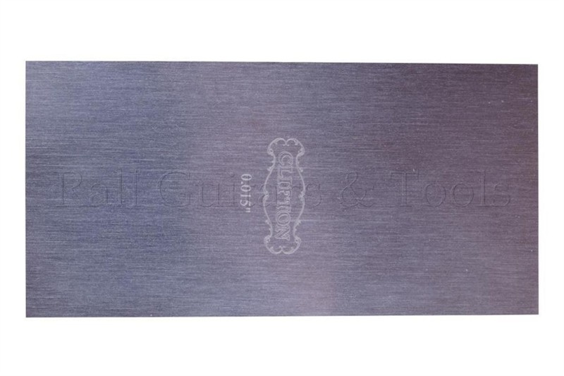 Clifton Ziehklinge "rechteckig" 5 x 2,5 x 0,015" Clifton Ziehklinge "rechteckig" 5 x 2,5 x 0,015"