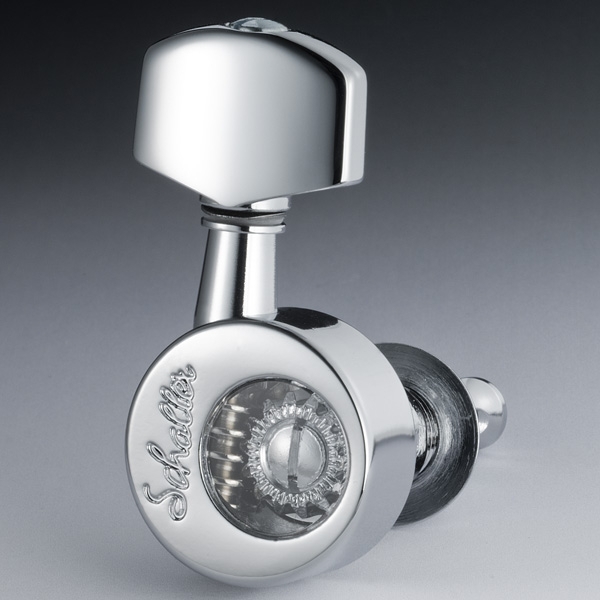 Schaller Mechaniken M6 'Da Vinci' Chrom 3L + 3R