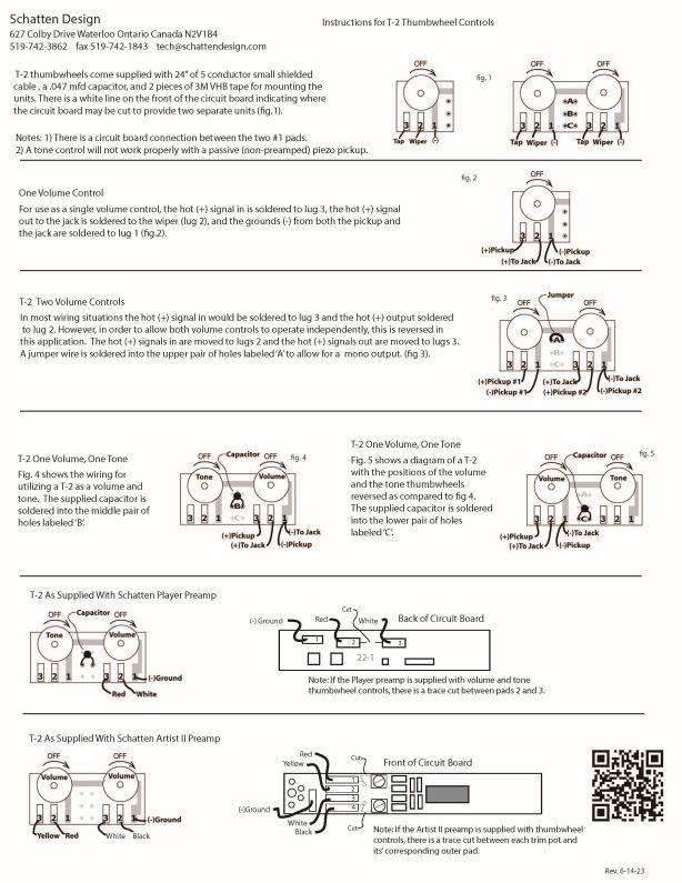 Schatten Schlagbrett-Control T2 500k A log DUAL