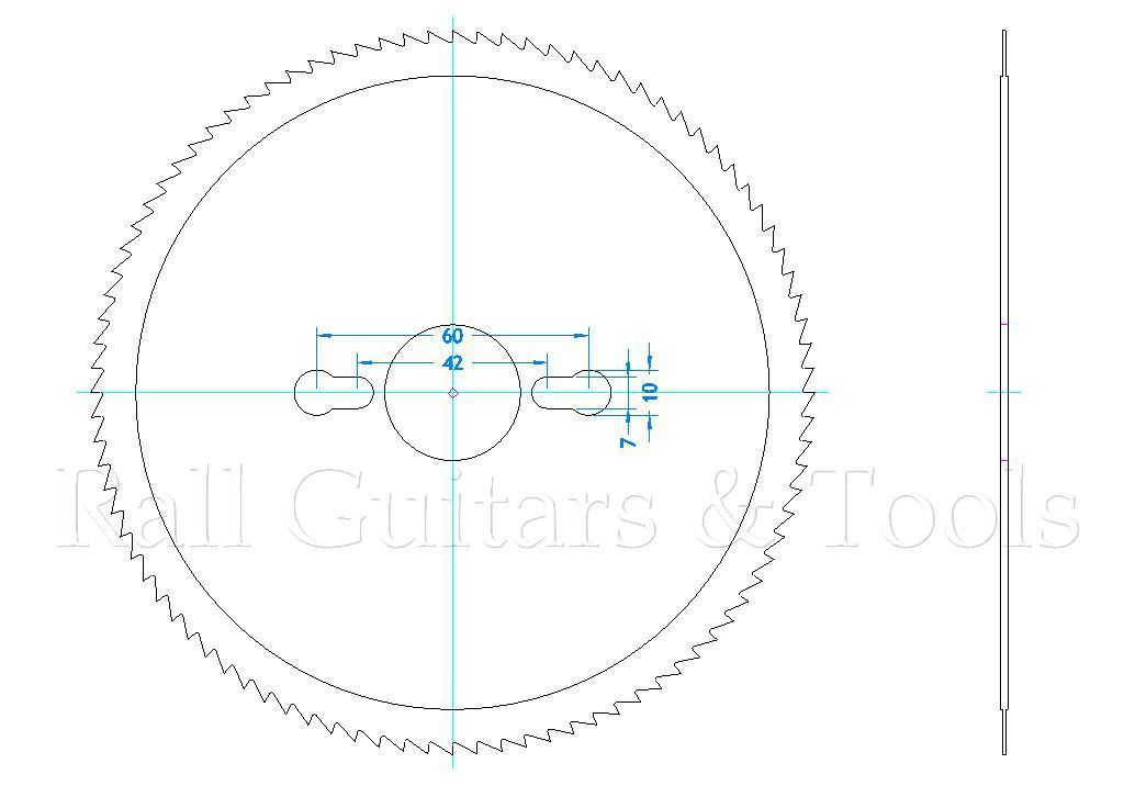 150mm Kreissägeblatt für Bundsäge 0,5mm 150mm Kreissägeblatt für Bundsäge 0,5mm