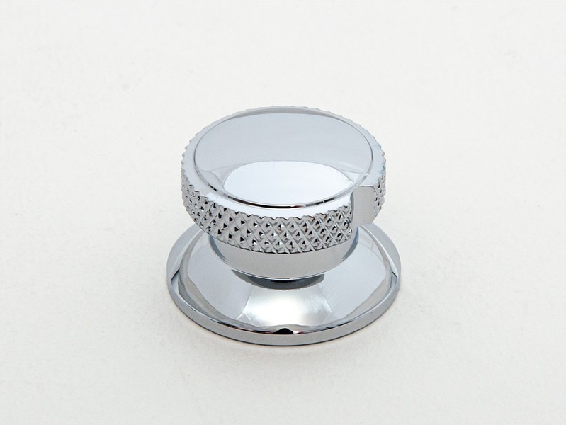 Potiknopf Flite 22x19 Messing Chrom Potiknopf Flite 22x19 Messing Chrom