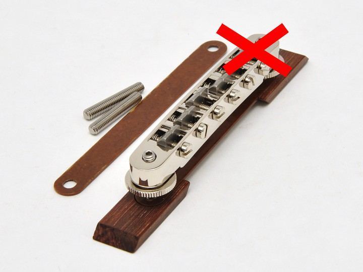 Universal-Fuß für Jazz Gitarre Pali Nickel HWDBK