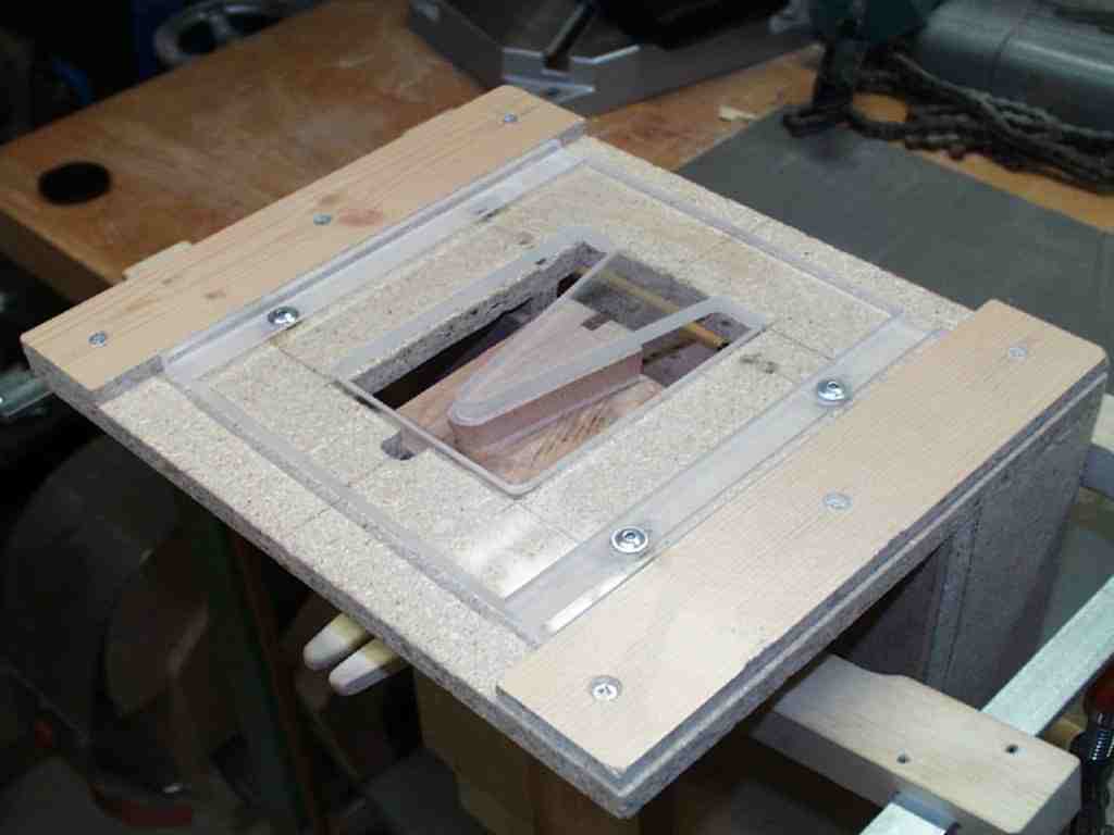 Schablone Dovetail - Vorrichtung zum genauen Fräsen von Halsansätzen