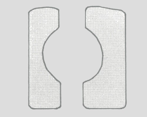 Schlagschutz Folk- u Westerngitarren Set 2-teilig