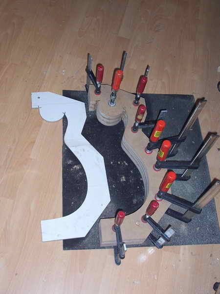 Herstellung der Zargenform