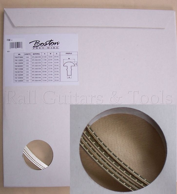 Boston Bunddraht Rolle 5m - 2,6 x 1,1 x 0,6mm 18%