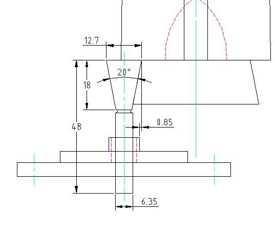 Schablone Dovetail - Vorrichtung zum genauen Fräsen von Halsansätzen