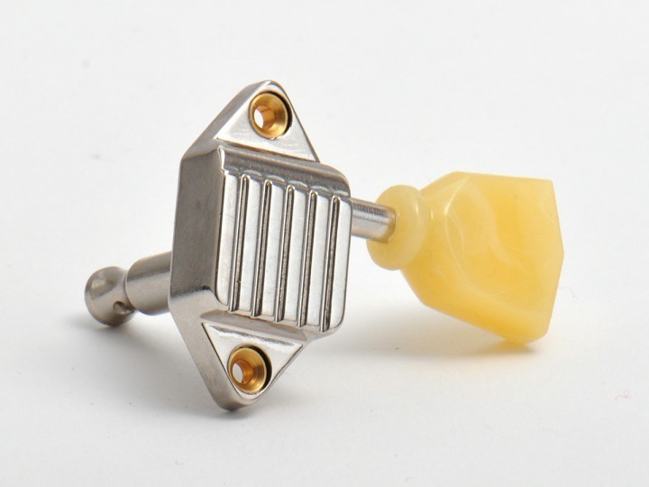 Kluson MWT3PN Wafflebacks "Pearloid Tulip" Nickel Kluson MWT3PN Wafflebacks "Pearloid Tulip" Nickel