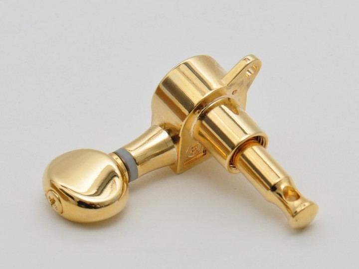 KLUSON MK6RG Round-Backs 6-rechts, gold KLUSON MK6RG Round-Backs 6-rechts, gold