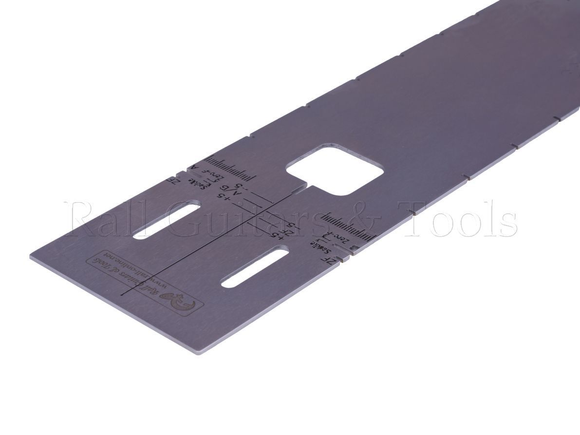 Mensurschablone Edelstahl 580 + 530 Mensurschablone Edelstahl 580 + 530