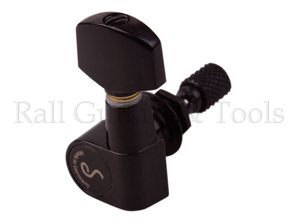 Schaller M6 Mini Toplocking 6R Schwarz V-Tec® Schaller M6 Mini Toplocking 6R Schwarz V-Tec®