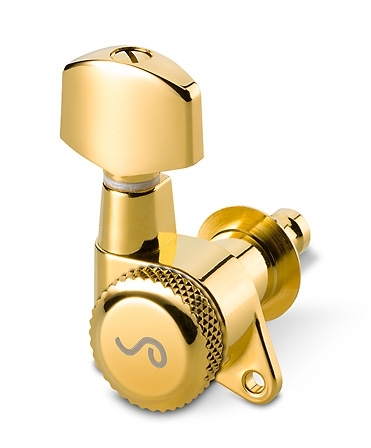Schaller Mechanik M6 135 Klemm 6L Gold V-Tec®