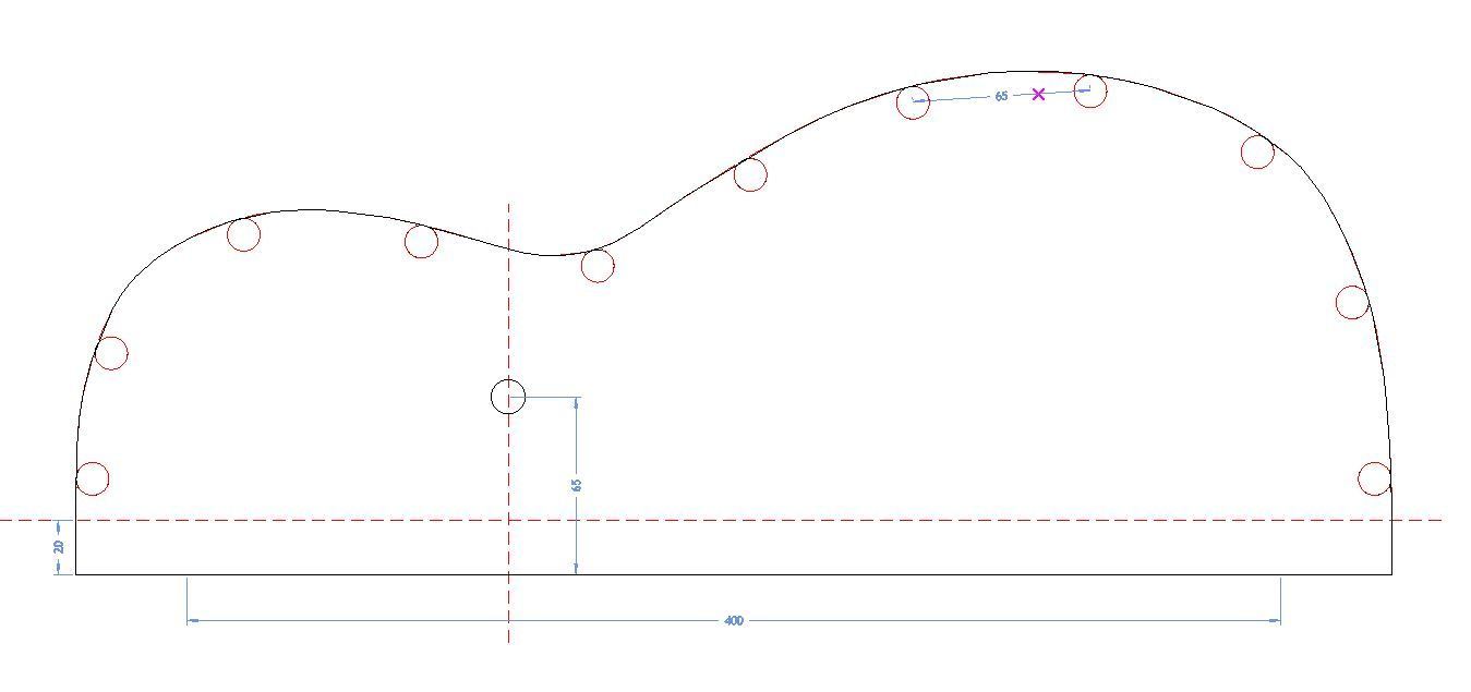 Biegeform 6" - Bausatz 000/OM Cutaway Biegeform 6" - Bausatz 000/OM Cutaway