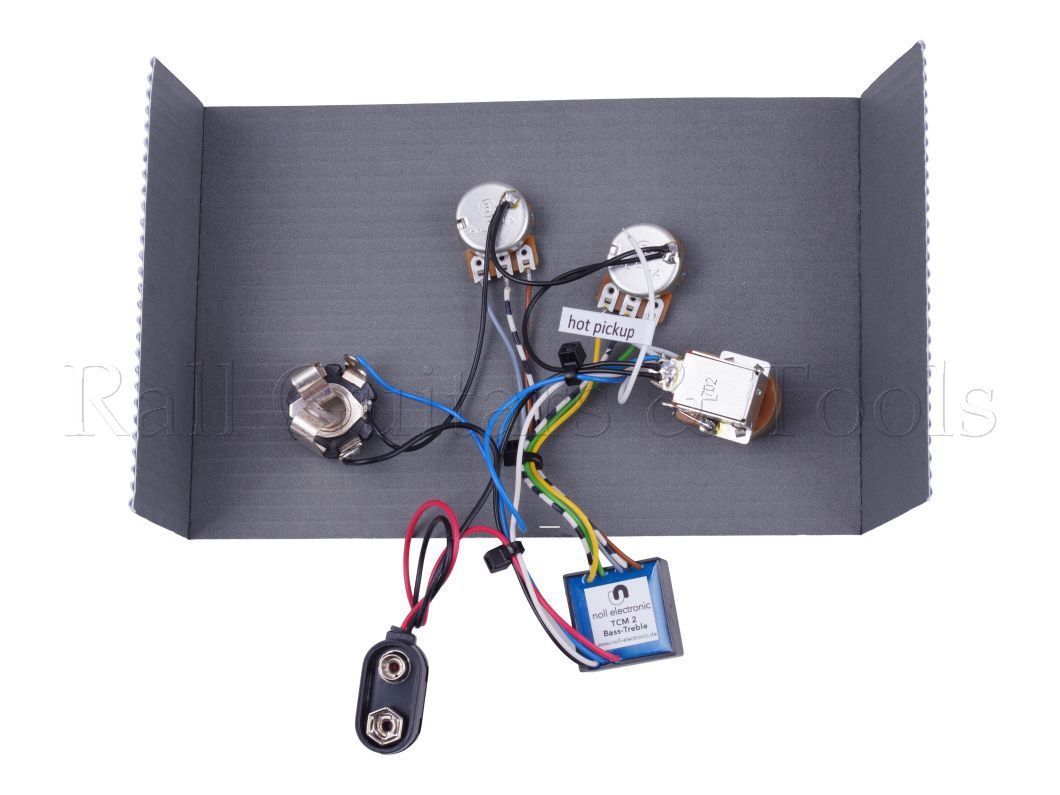 Noll TCM2 2-band Bass Elektronik mit Volumen Noll TCM2 2-band Bass Elektronik mit Volumen