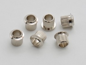 6'er Set Adapterbuchsen 8,7 mm auf 6,5 mm, nickel 6'er Set Adapterbuchsen 8,7 mm auf 6,5 mm, nickel