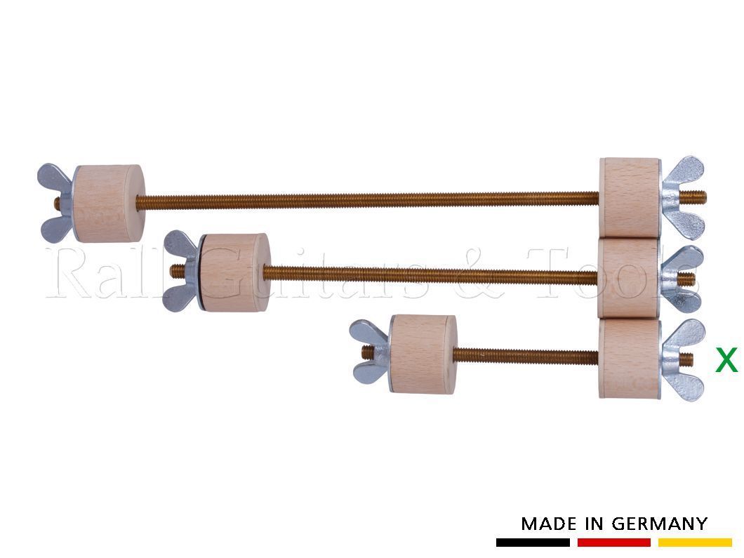 Zuleimschraubzwinge Spool Clamp 65mm - 6'er Set