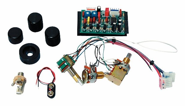 STC-2PSB 2-band Elektronik für passive Tonabnehmer STC-2PSB 2-band Elektronik für passive Tonabnehmer