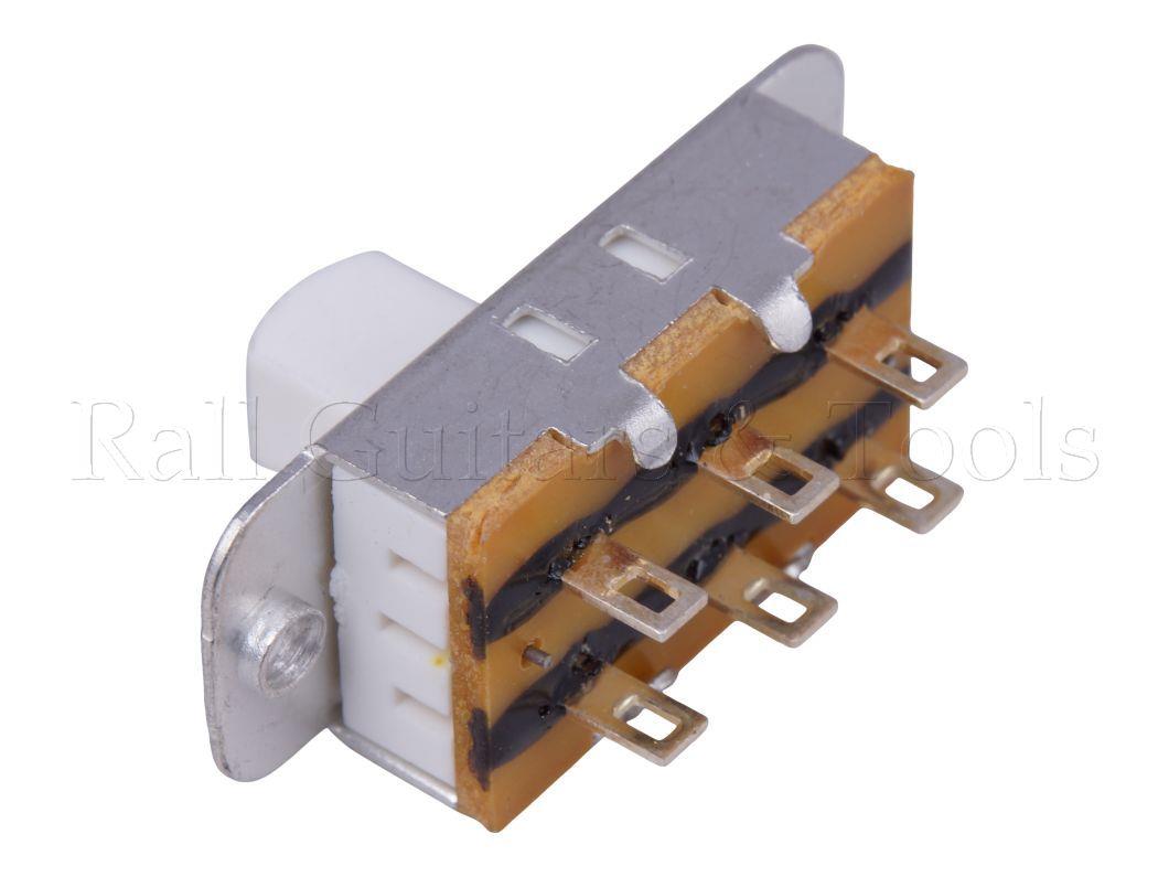 Schalter ON-ON weiß (May)