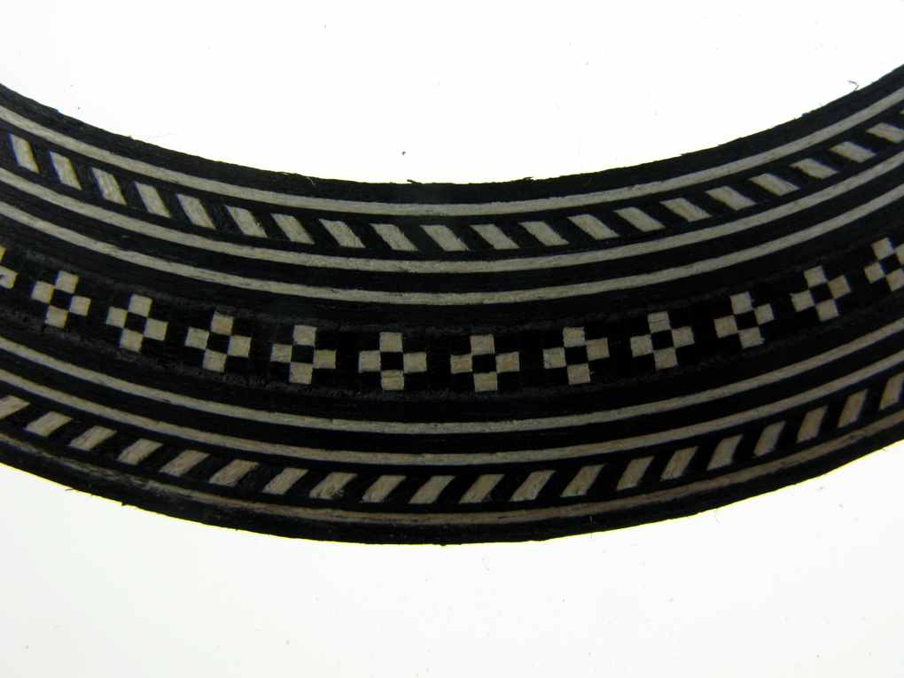 Rosette Herringbone b, Innen.Ø 95mm, h=1,3 b=17,5