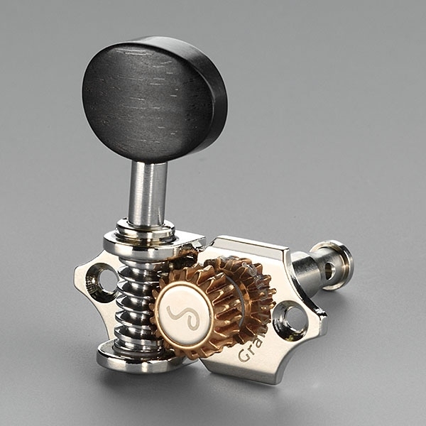 Schaller Mechaniken GrandTune Ukulele Nickel/Eben