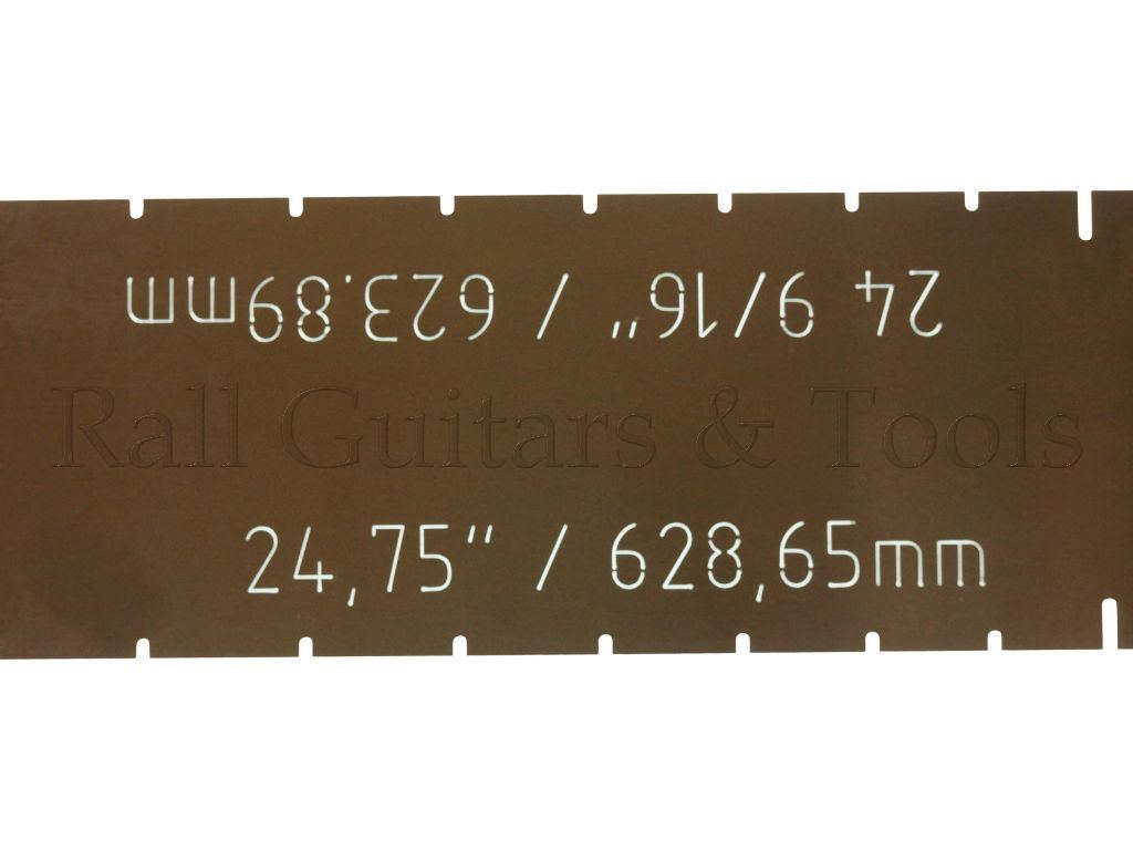 Mensurschablone Edelstahl 24,75 + 24 9/16 Mensurschablone Edelstahl 24,75 + 24 9/16