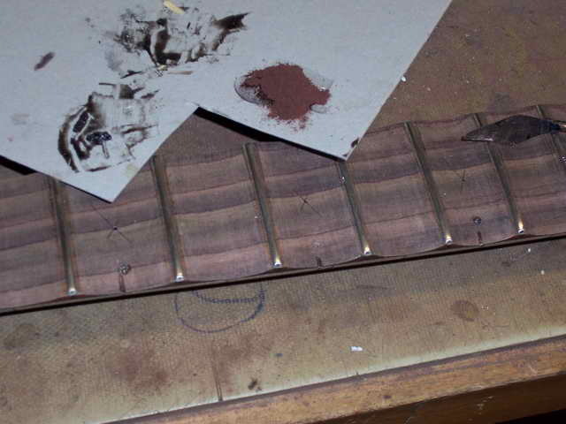 Füllen der alten Markierungen