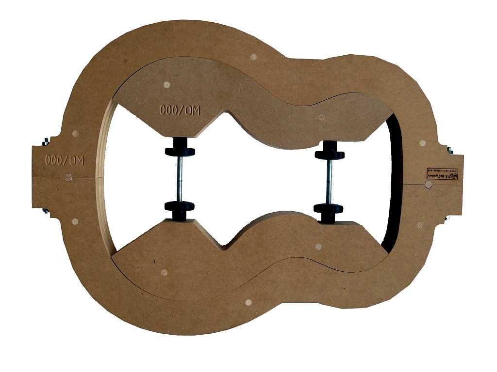 Gitarrenbau Außenform - 000-OM Typ