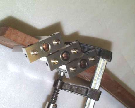 Bohrschablone für Mechaniken