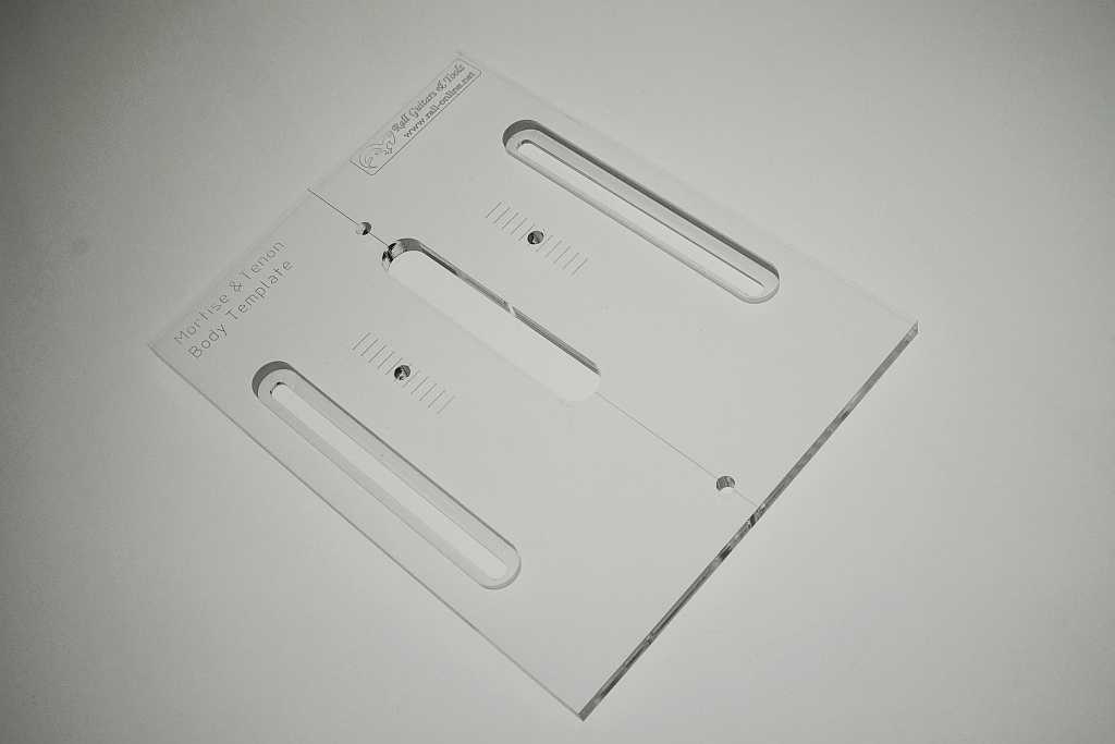 Frässchablone Nut & Zapfenverbindung 19mm - Korpus Frässchablone Nut & Zapfenverbindung 19mm - Korpus