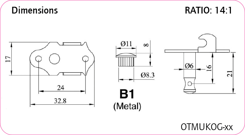 Ortega OTMUKOG-GO Ukulele Mechanik Gold