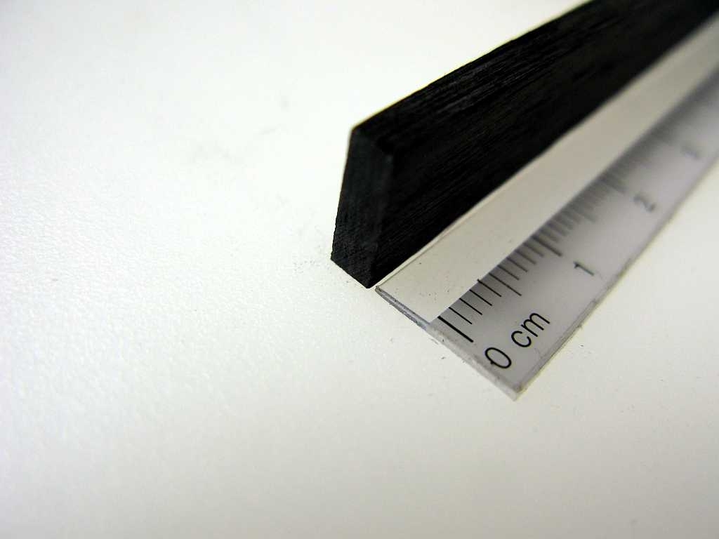 Karbon Halsstab 3 x 10 x 460 mm Karbon Halsstab 3 x 10 x 460 mm