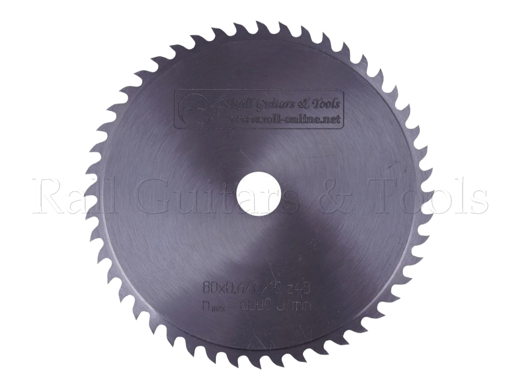 80mm Kreissägeblatt für Bundsäge 0,6mm