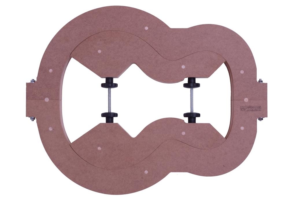 Gitarrenbau Außenform - Jazzgitarre 16"